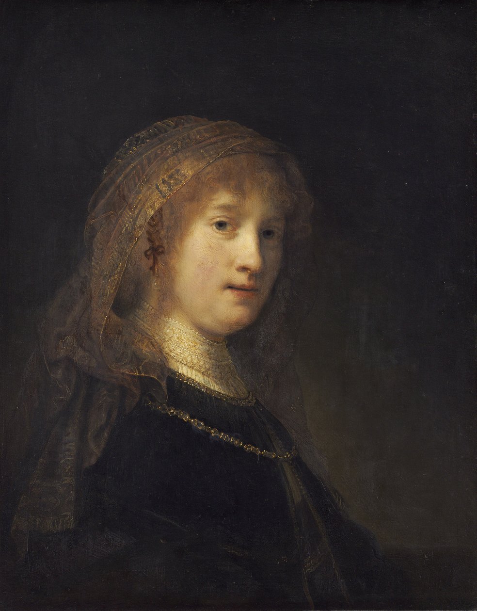 Portrét Saskia van Uylenburgh od Rembrandt van Rijn