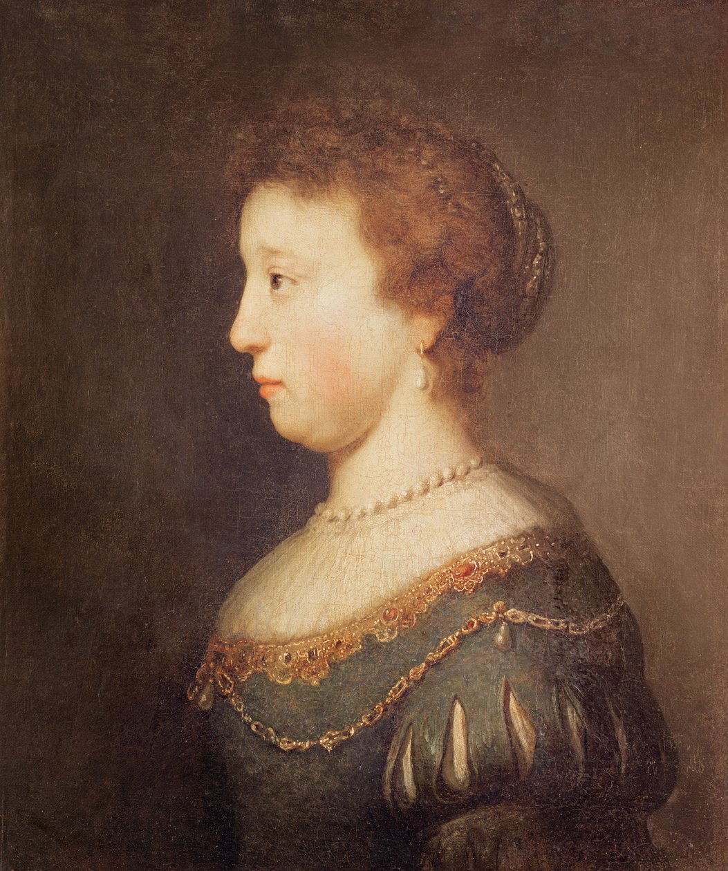 Portrét ženy od Rembrandt van Rijn
