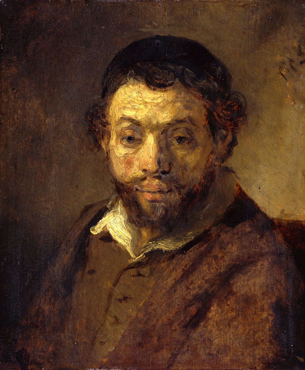 Portrét mladého Žida od Rembrandt van Rijn