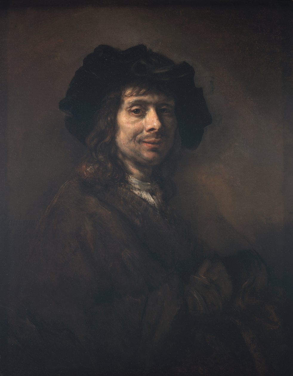Portrét mladého muže (možná umělce) od Rembrandt van Rijn