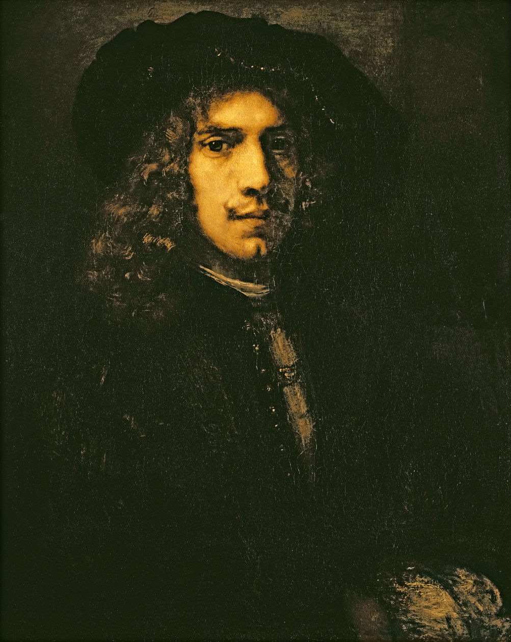Portrét mladého muže, 1658 od Rembrandt van Rijn