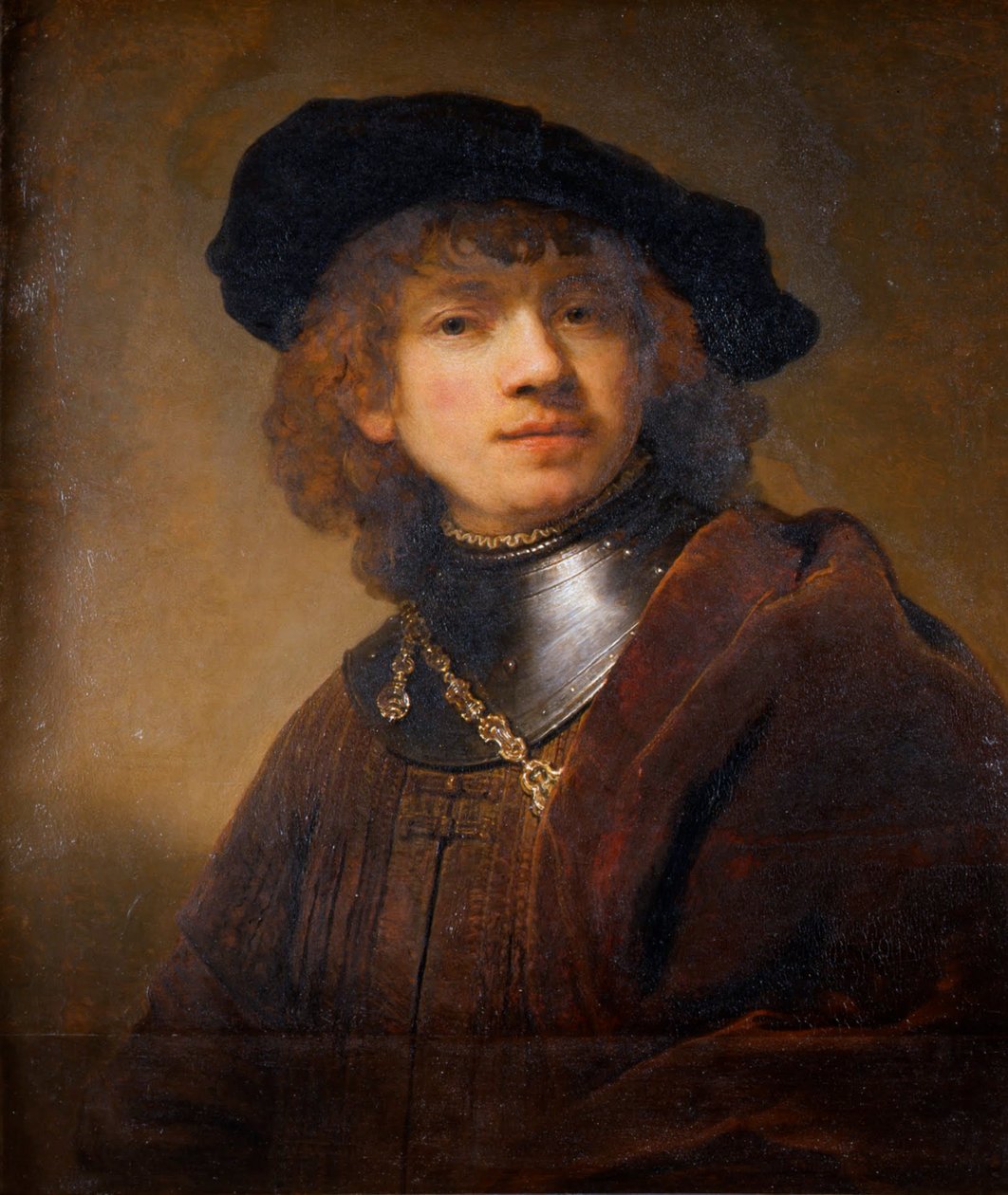 Portrét mladého muže, cca 1639 od Rembrandt van Rijn