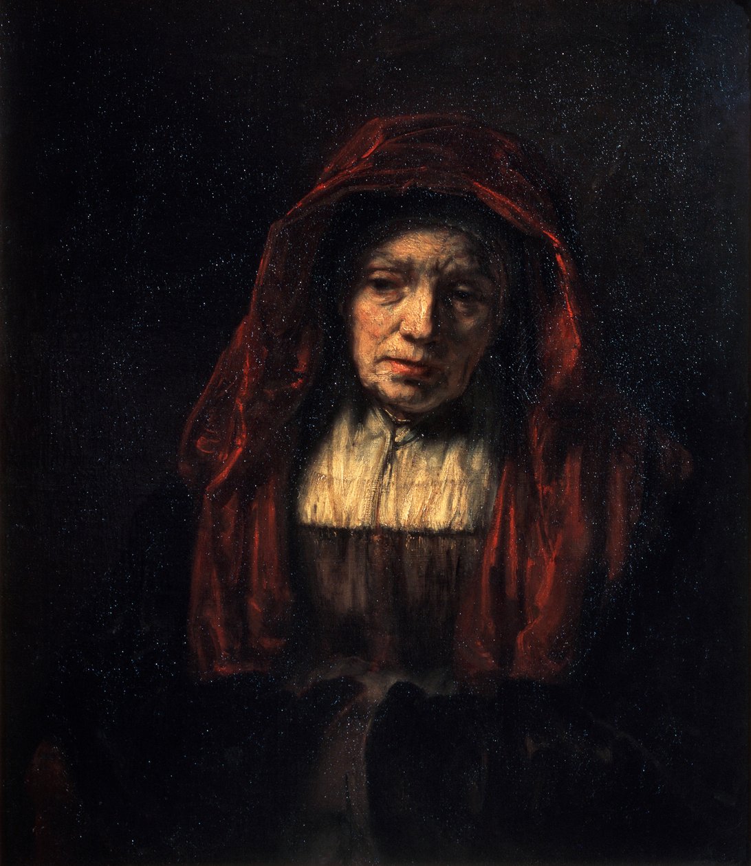 Portrét staré ženy, 1654. od Rembrandt van Rijn
