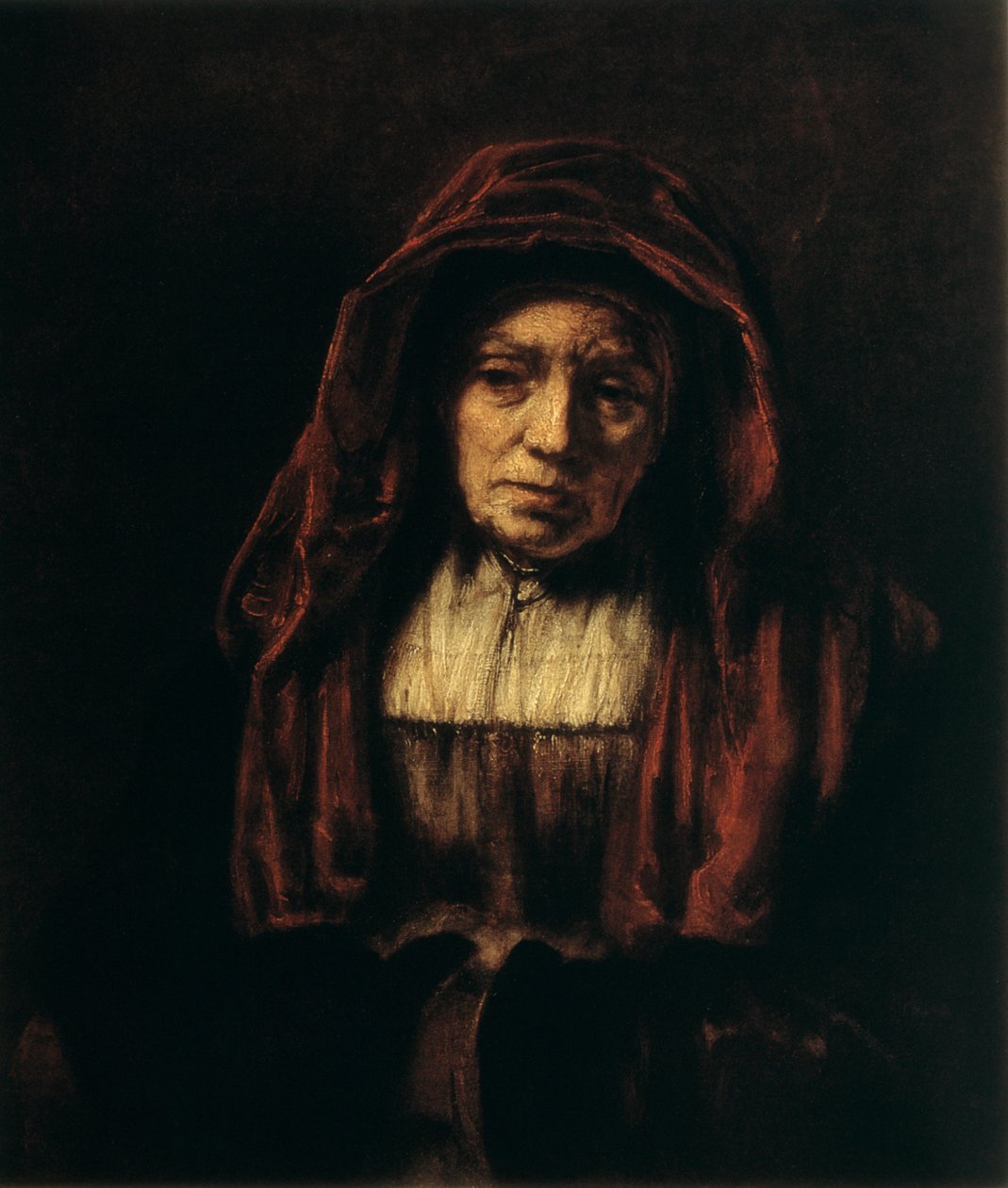 Portrét staré ženy, 1654 od Rembrandt van Rijn