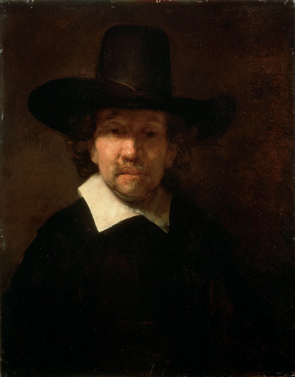 Portrét básníka Jeremiáše de Decker, 1666. od Rembrandt van Rijn