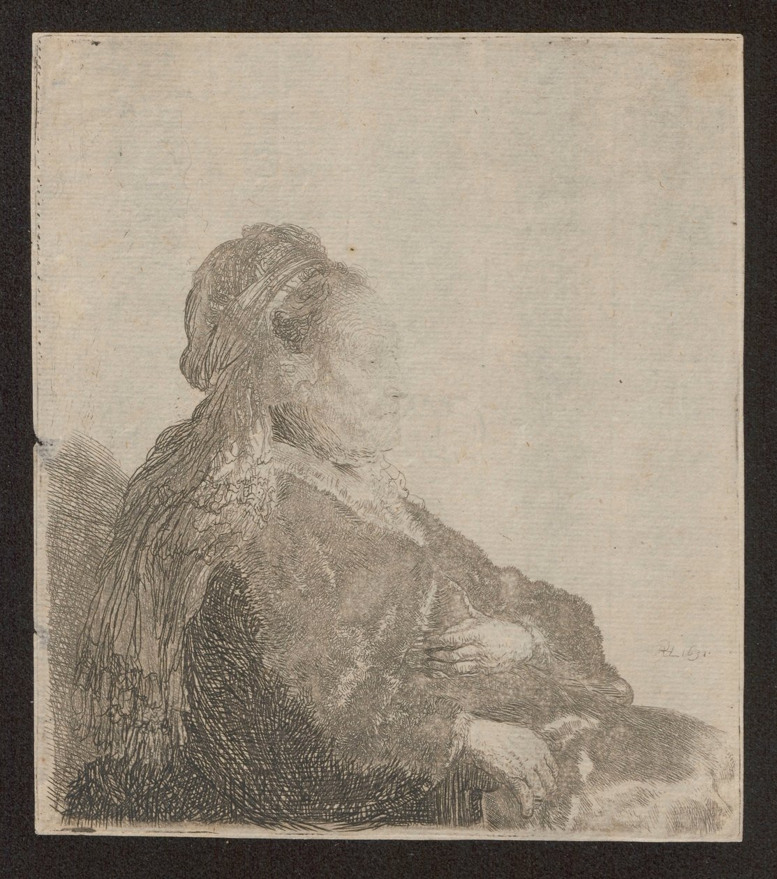 Portrét matky od Rembrandt van Rijn
