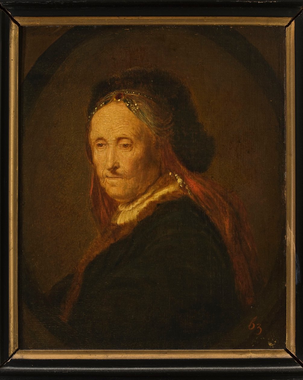Portrét Rembrandtovy matky () od Rembrandt van Rijn