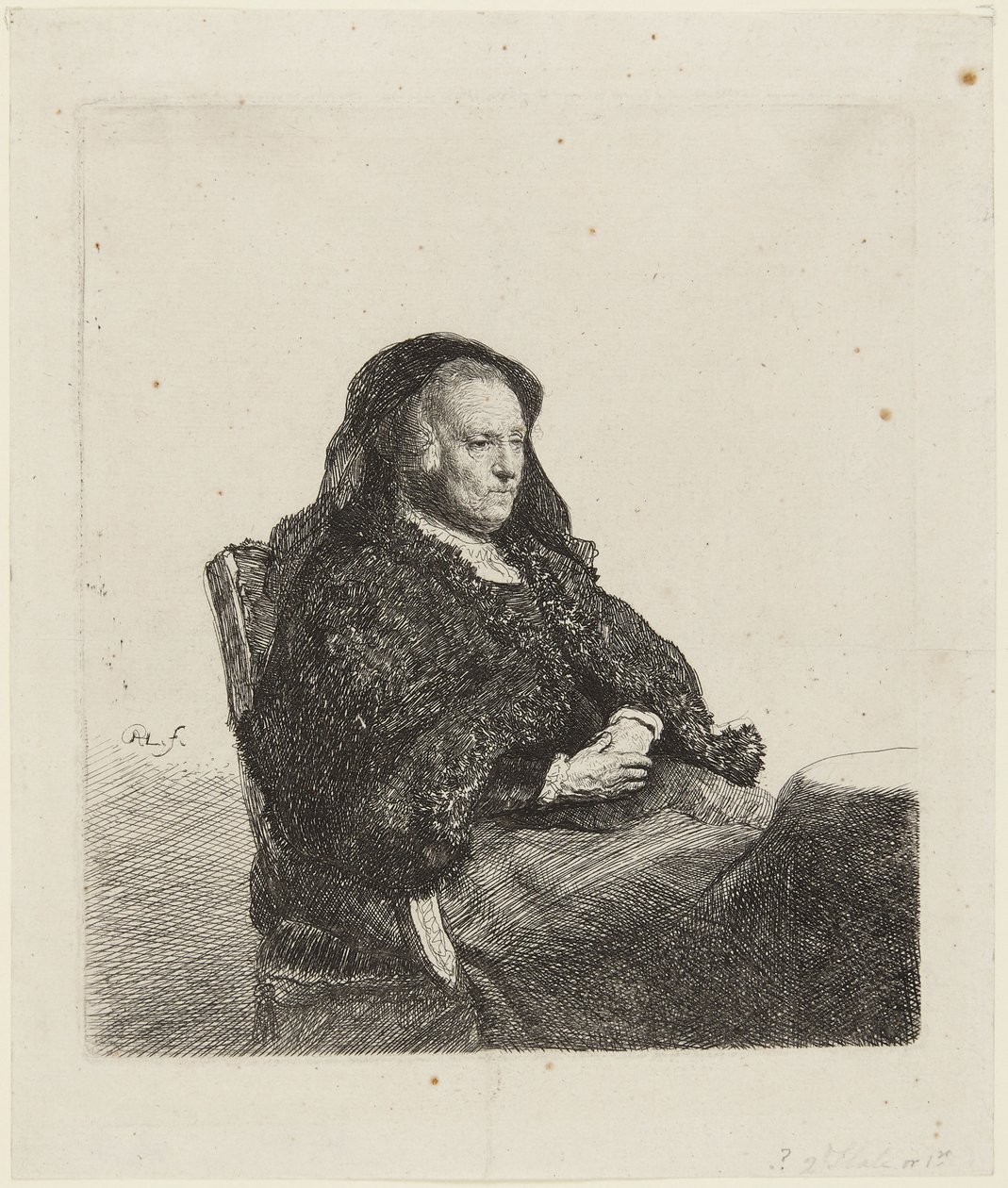 Rembrandtova matka od Rembrandt van Rijn