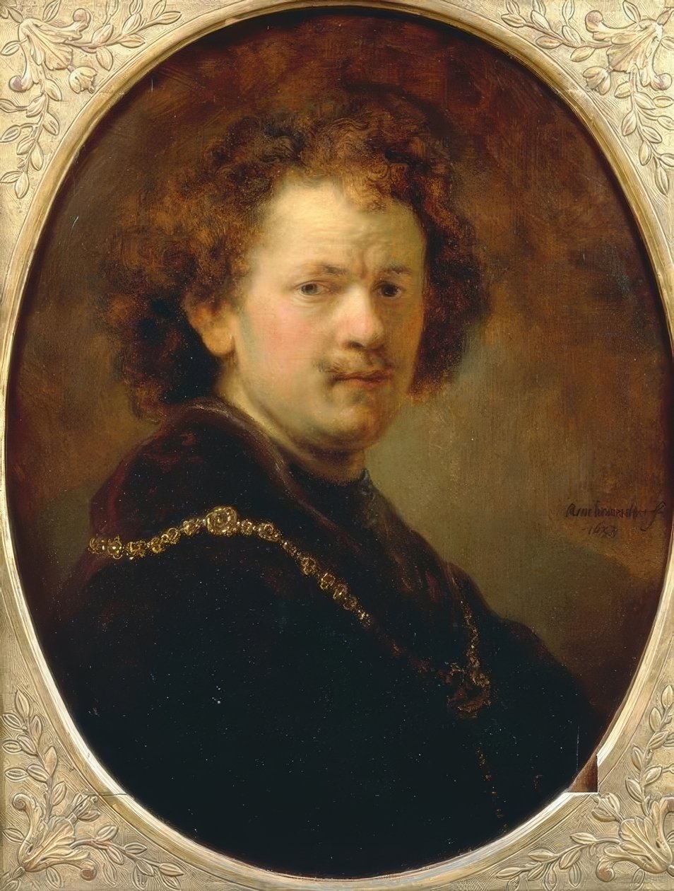 Autoportrét od Rembrandt van Rijn