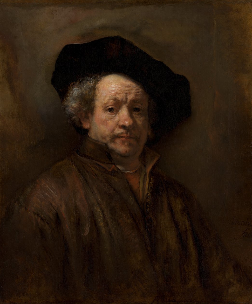 Autoportrét, 1660. od Rembrandt van Rijn