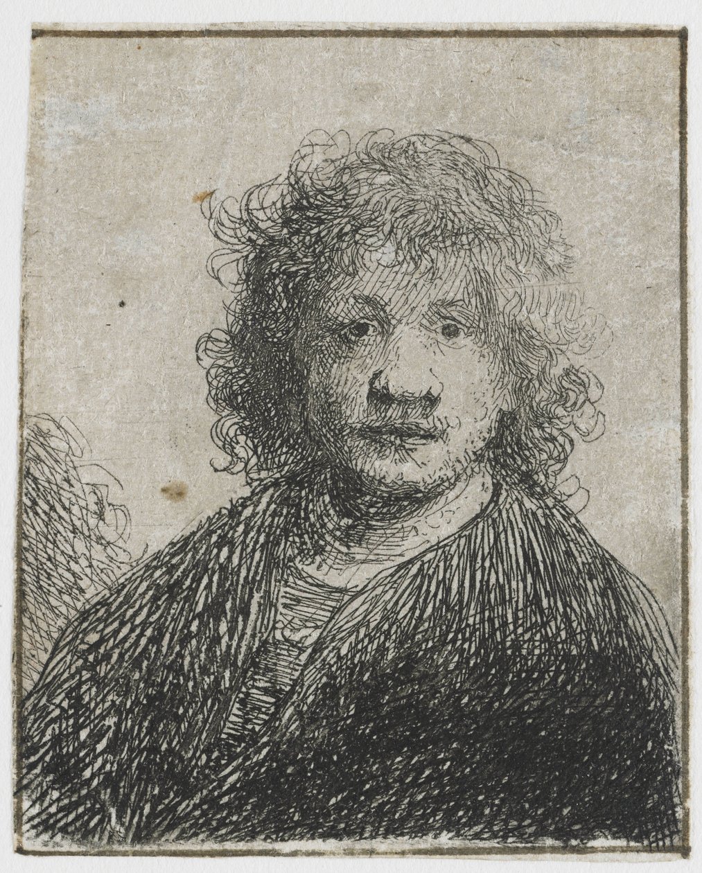 Autoportrét s širokým nosem Autoportrét s širokým nosem od Rembrandt van Rijn