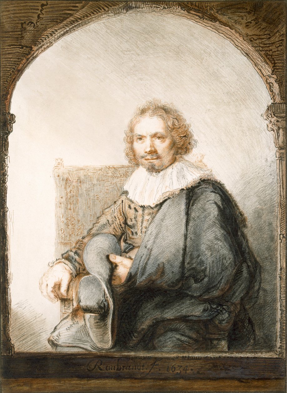 Autoportrét 1634 od Rembrandt van Rijn
