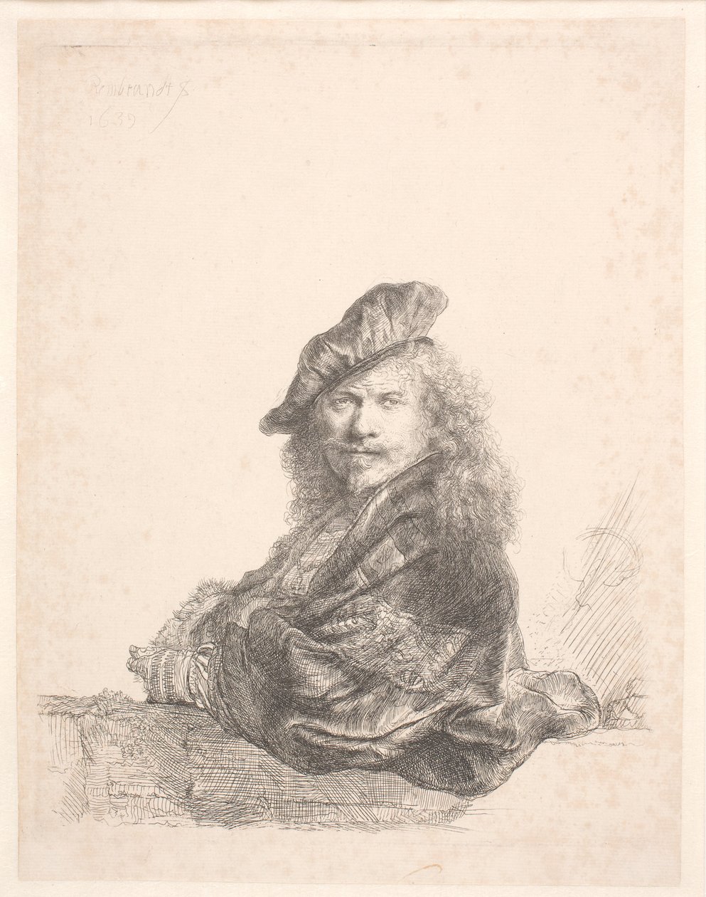 Autoportrét od Rembrandt van Rijn