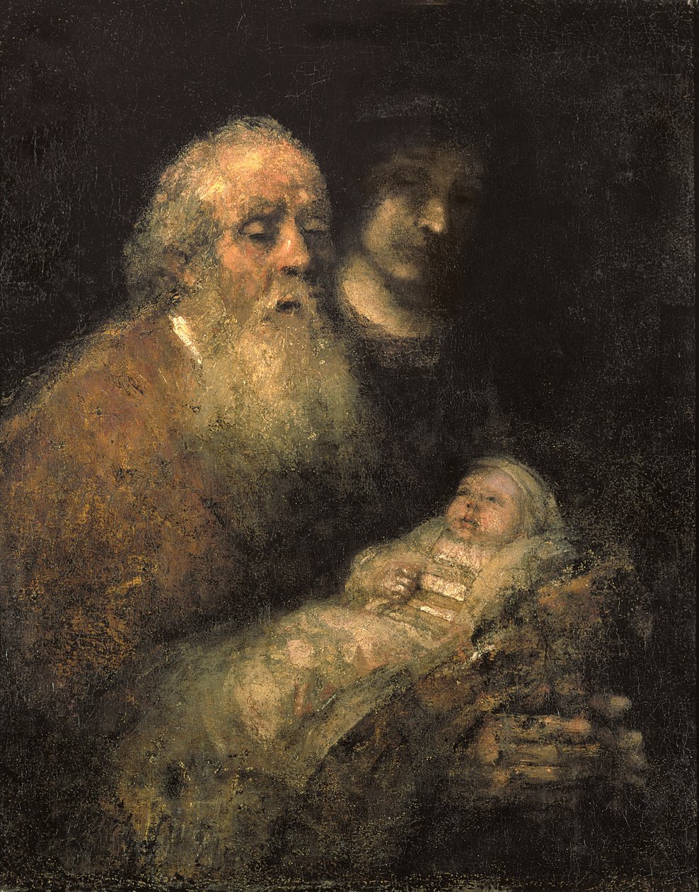 Simeon v chrámu, 1669 od Rembrandt van Rijn