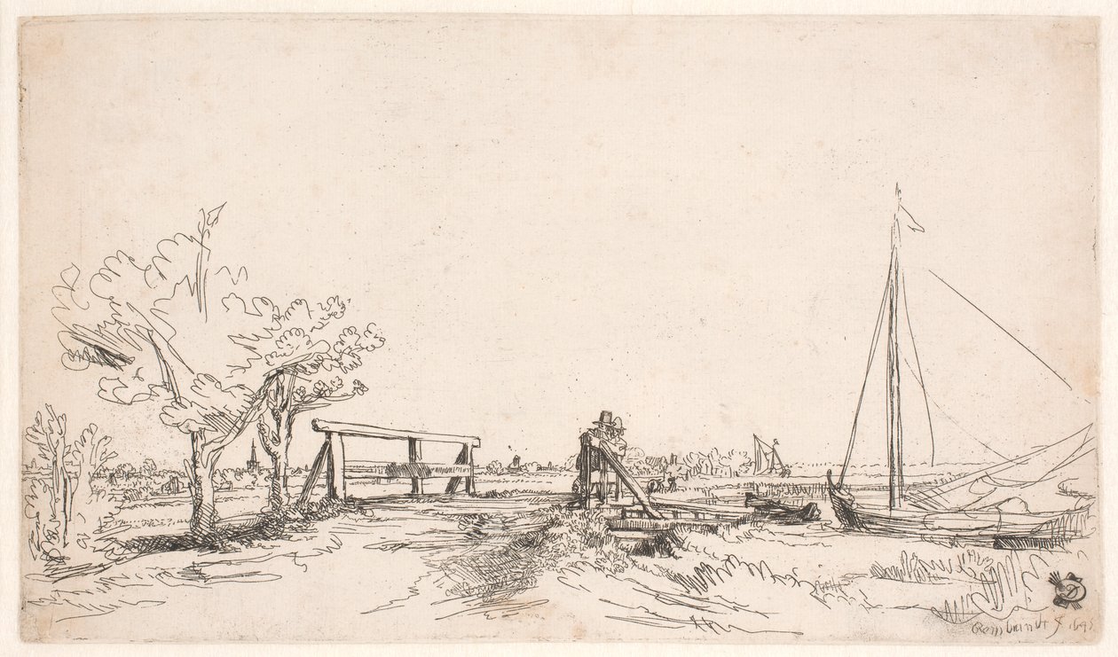 Most šestky od Rembrandt van Rijn