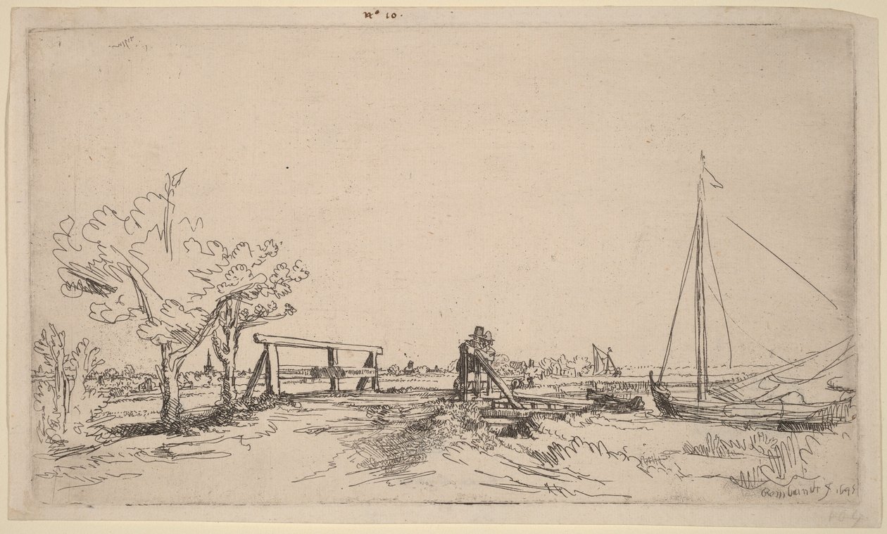 Sixův most od Rembrandt van Rijn