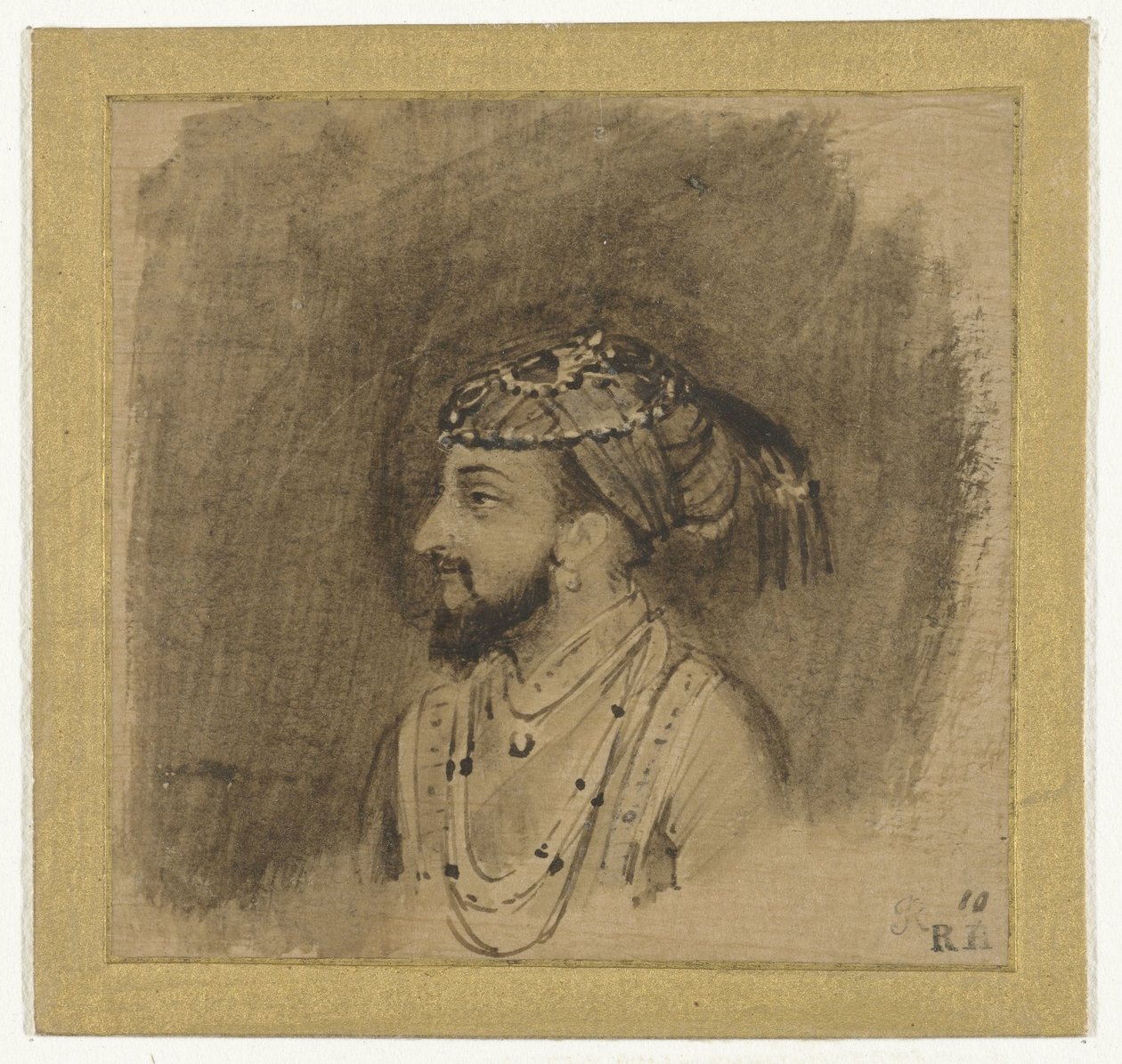 Císař Šáhdžahán od Rembrandt van Rijn