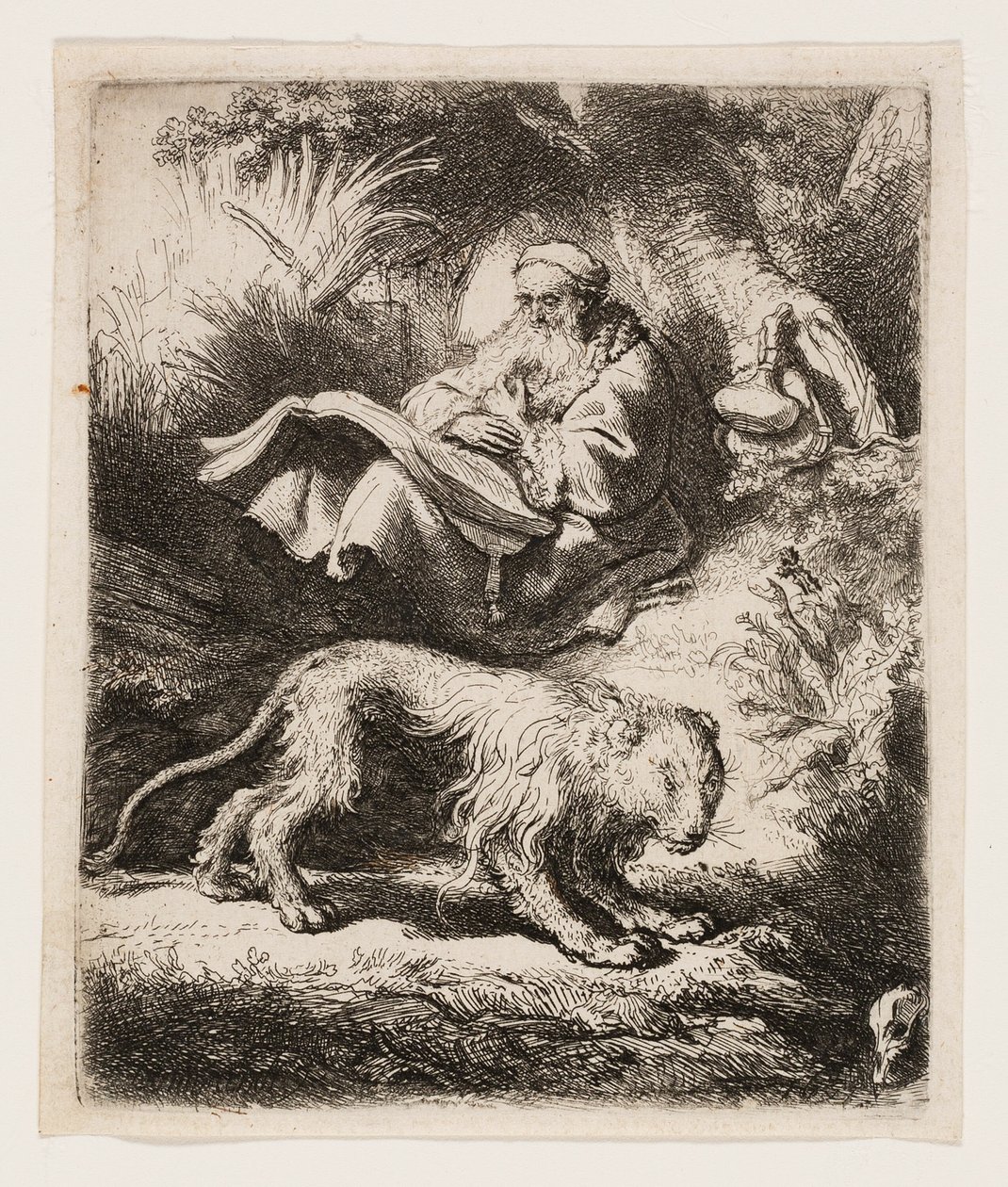 Čtení svatého Jeronýma od Rembrandt van Rijn