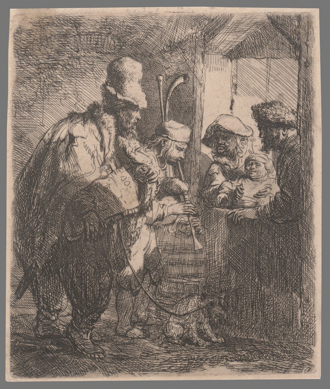 Křest eunucha od Rembrandt van Rijn