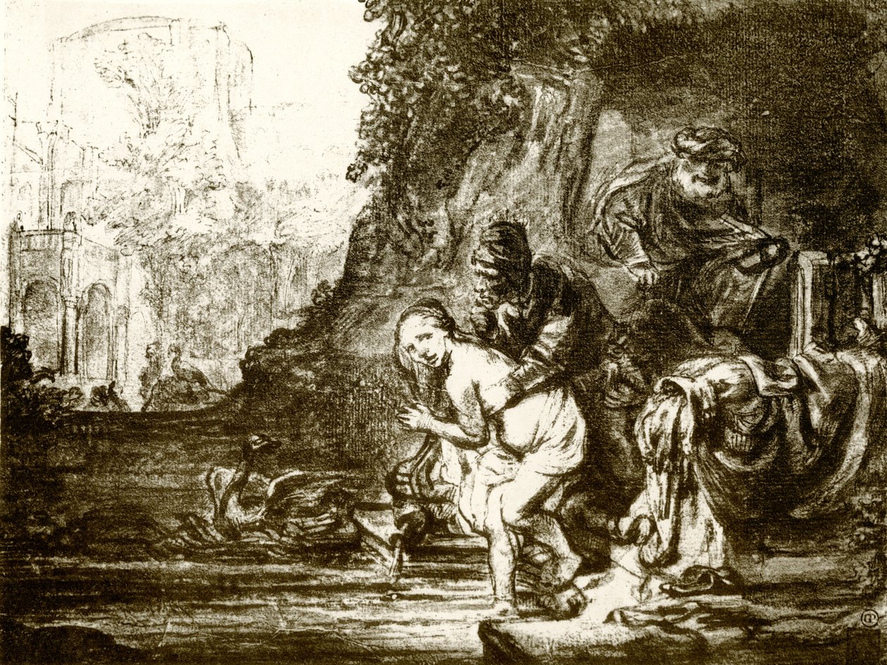 Susanna a starší od Rembrandt van Rijn