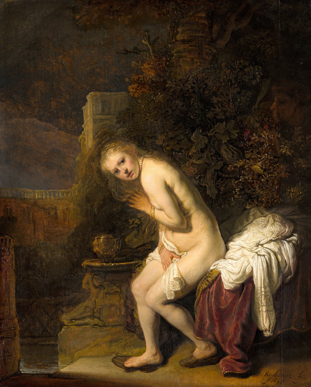 Susanna a starší, 1636 od Rembrandt van Rijn