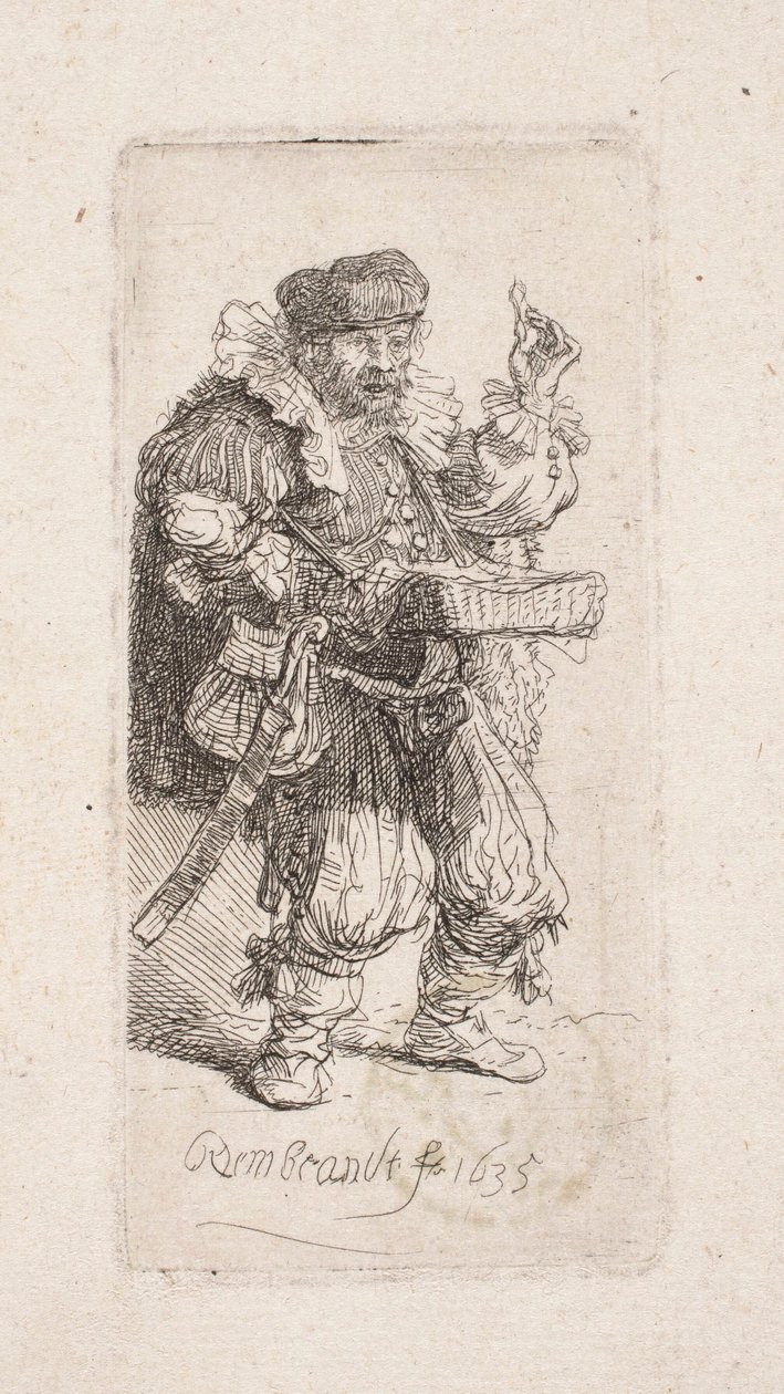 Šarlatán (Výrobce zázračných mastí) od Rembrandt van Rijn