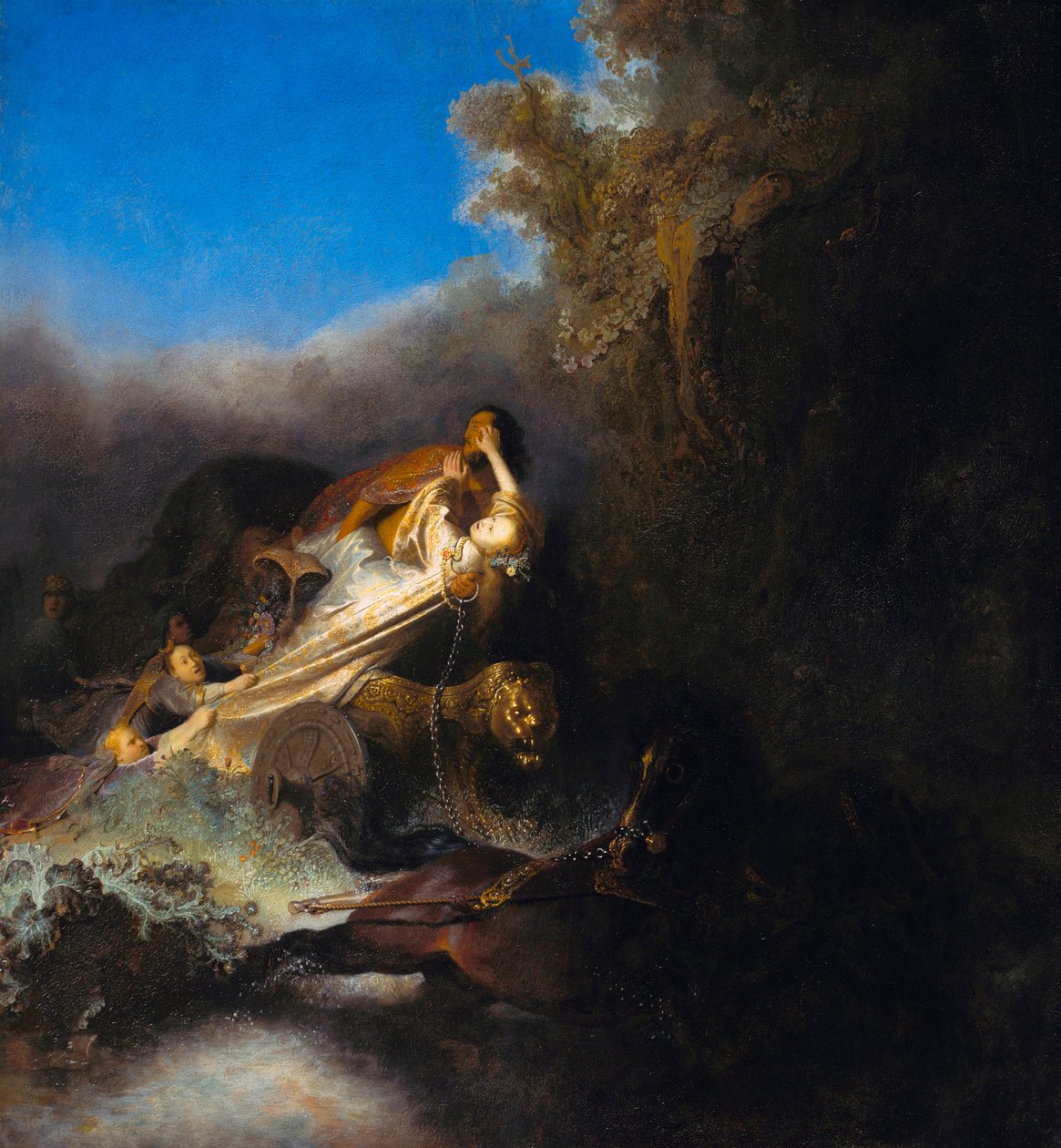 The Abduction of Proserpina, c.1631 (olej na plátně) od Rembrandt van Rijn