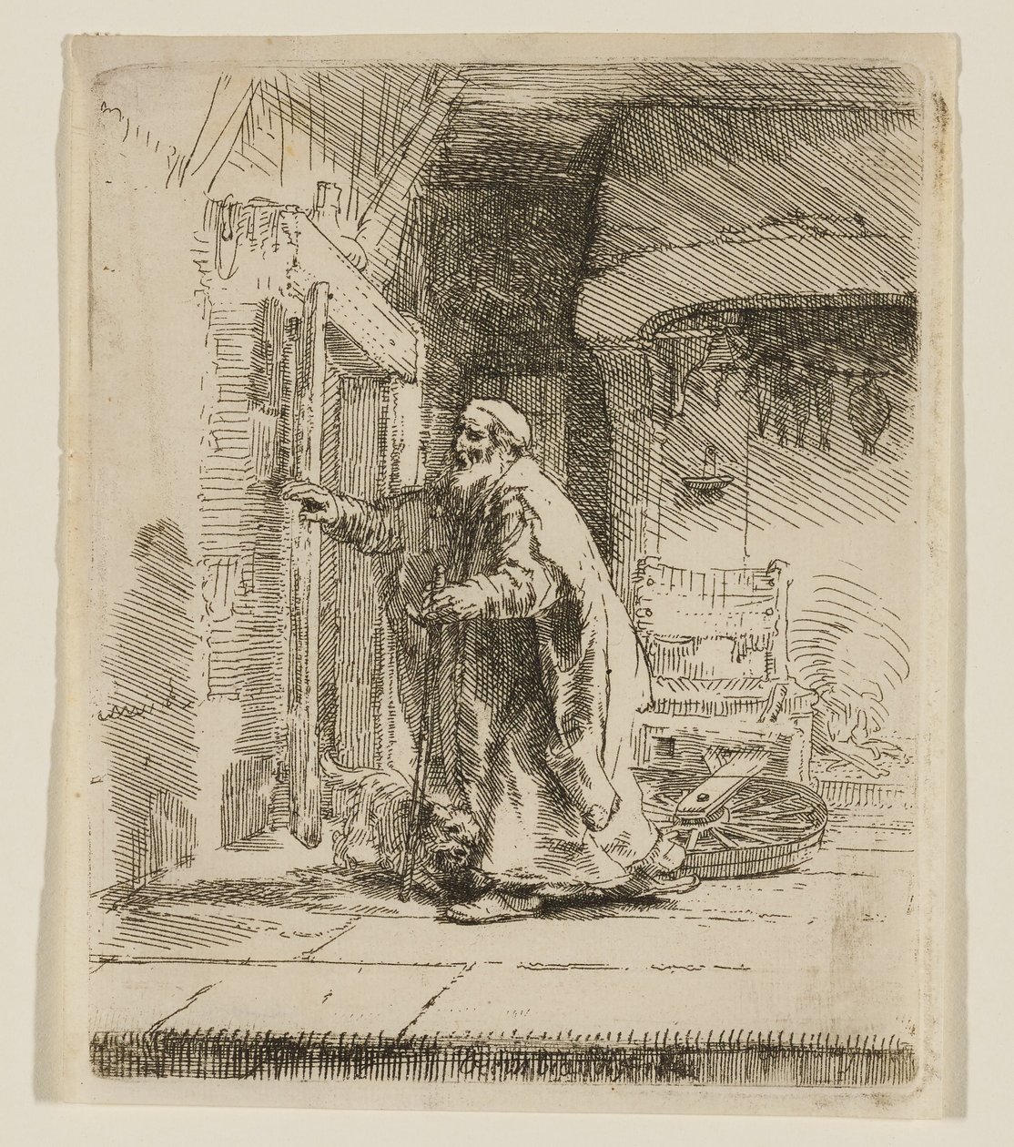 Slepota Tobiáše od Rembrandt van Rijn