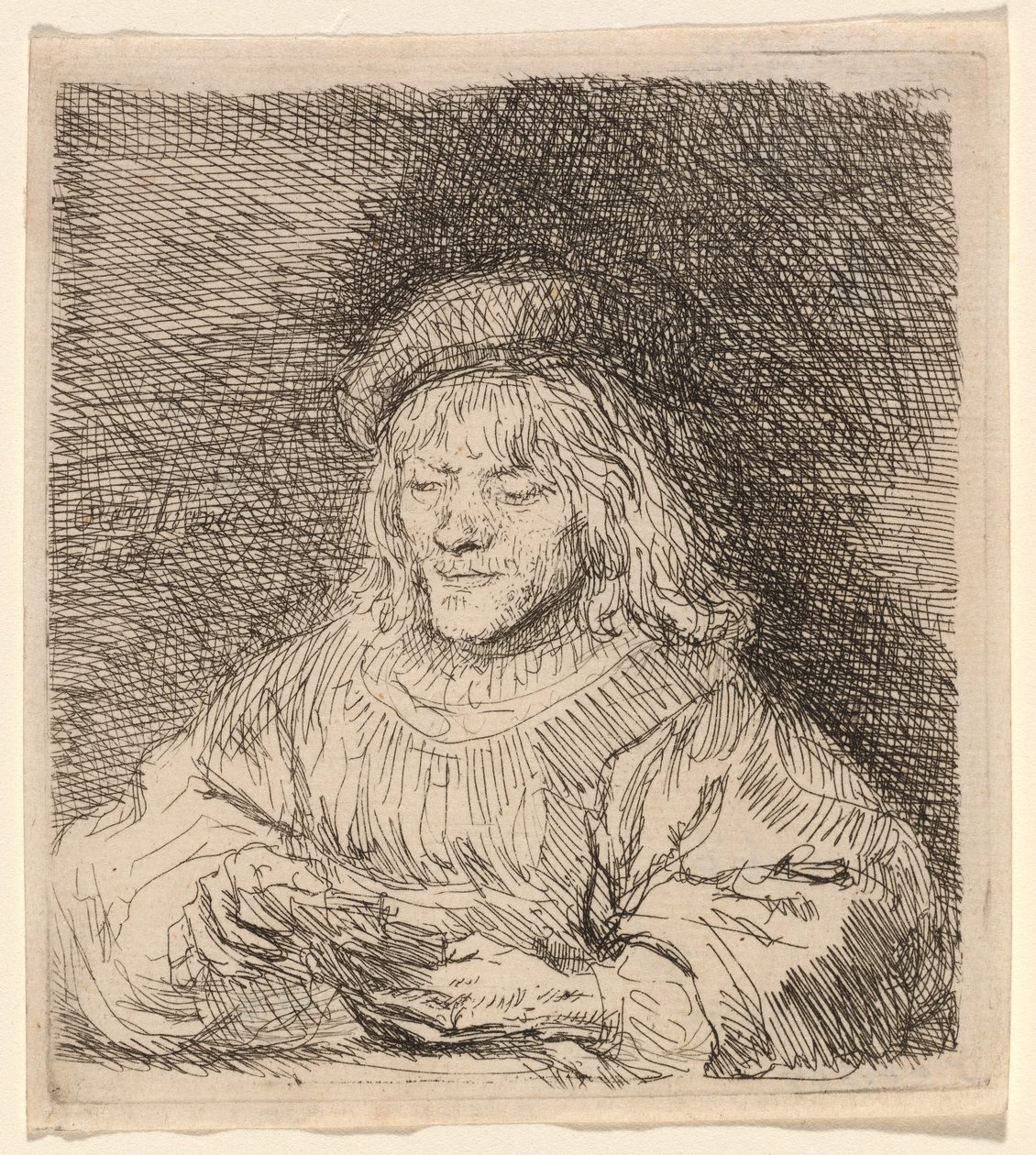 Hráč karet od Rembrandt van Rijn