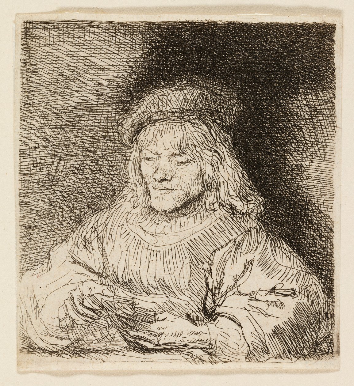 Hráč karet od Rembrandt van Rijn