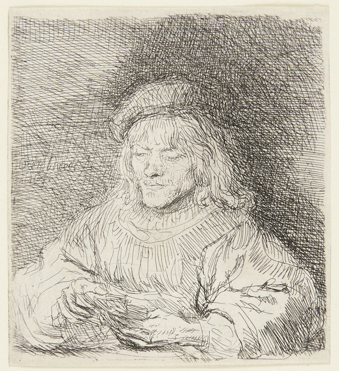Hráč karet od Rembrandt van Rijn