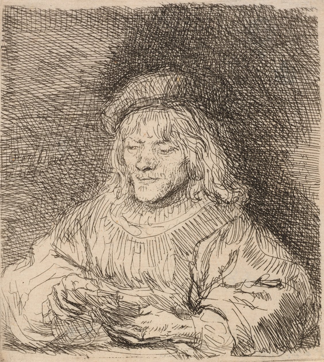 Hráč karet, 1641. od Rembrandt van Rijn