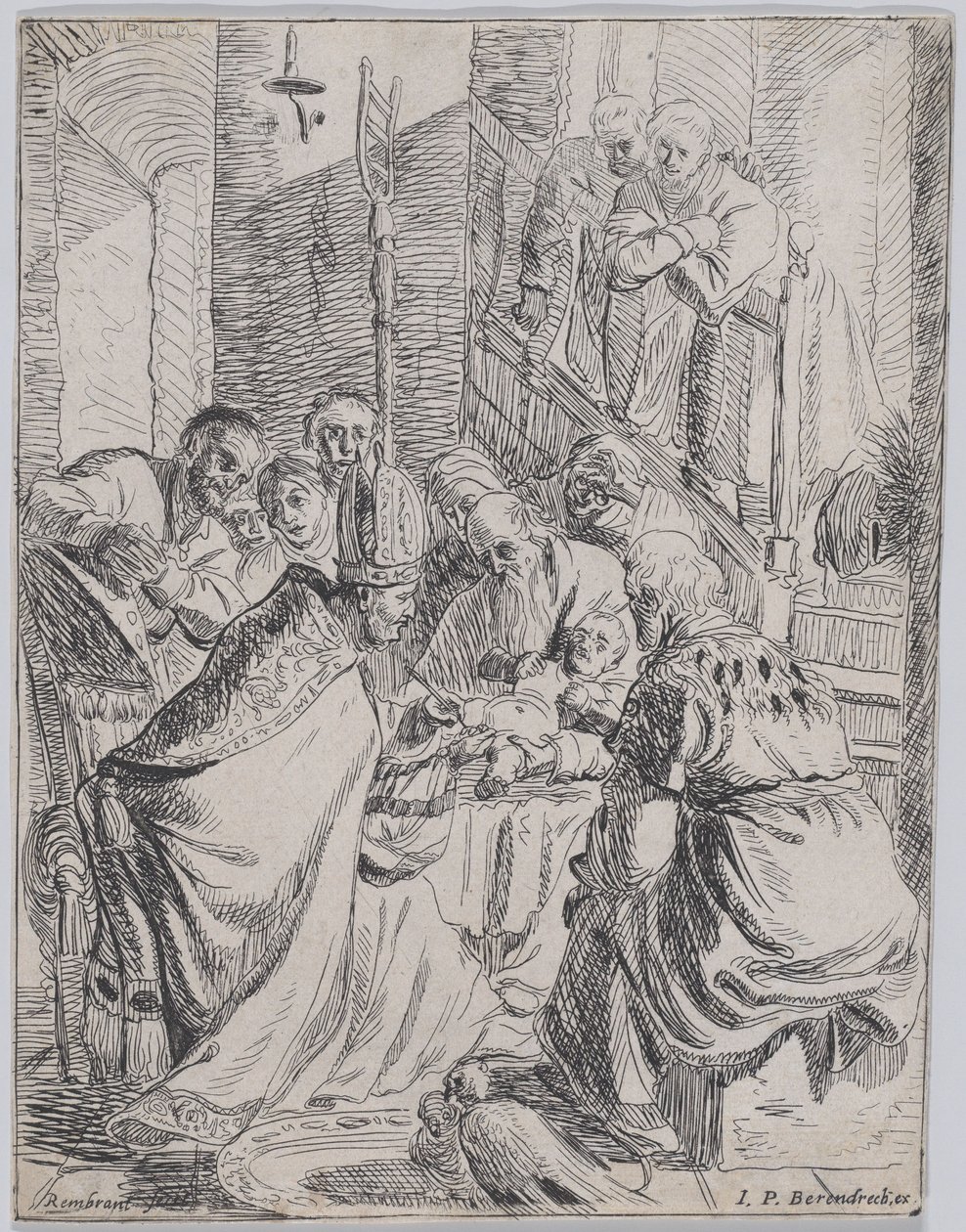 Obřízka, ca. 1625, ca. 1625. od Rembrandt van Rijn