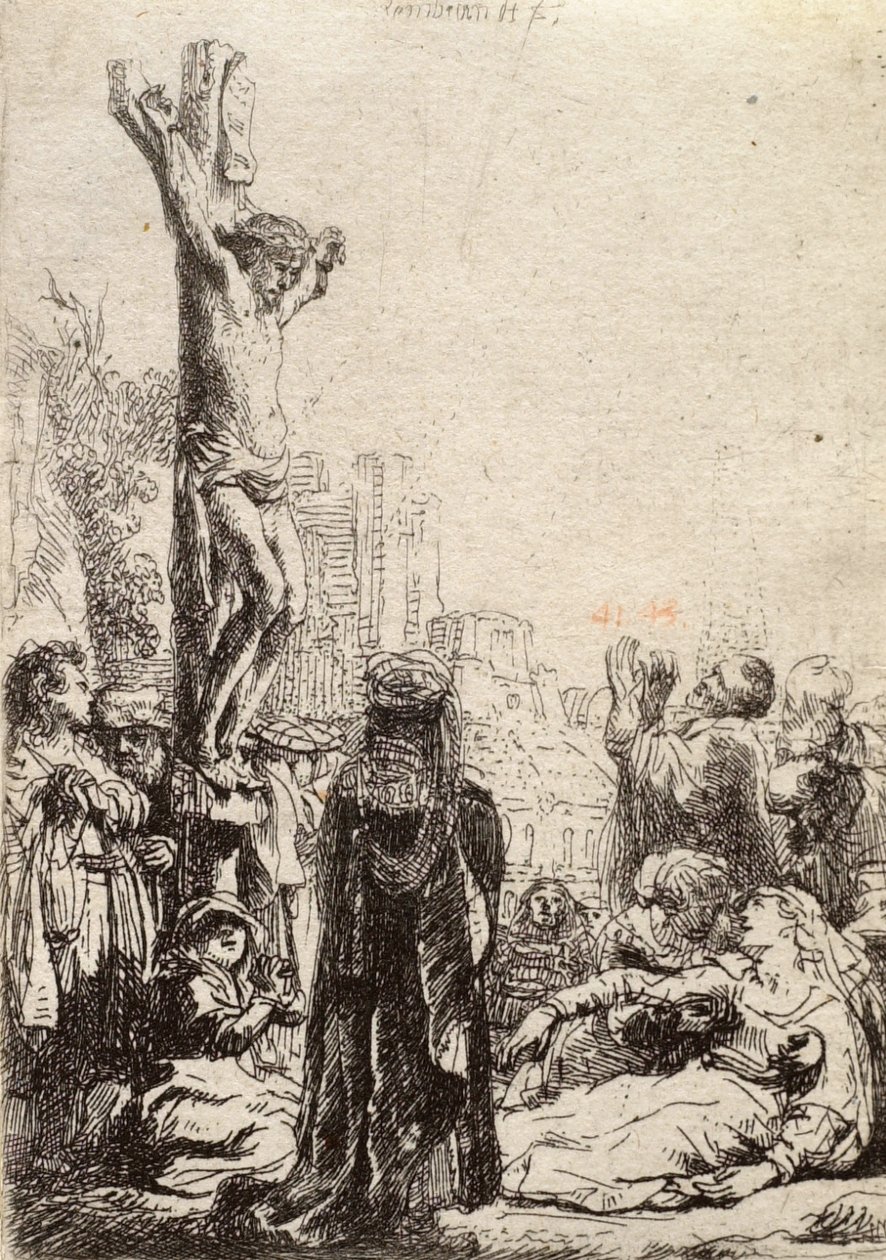 Ukřižování od Rembrandt van Rijn