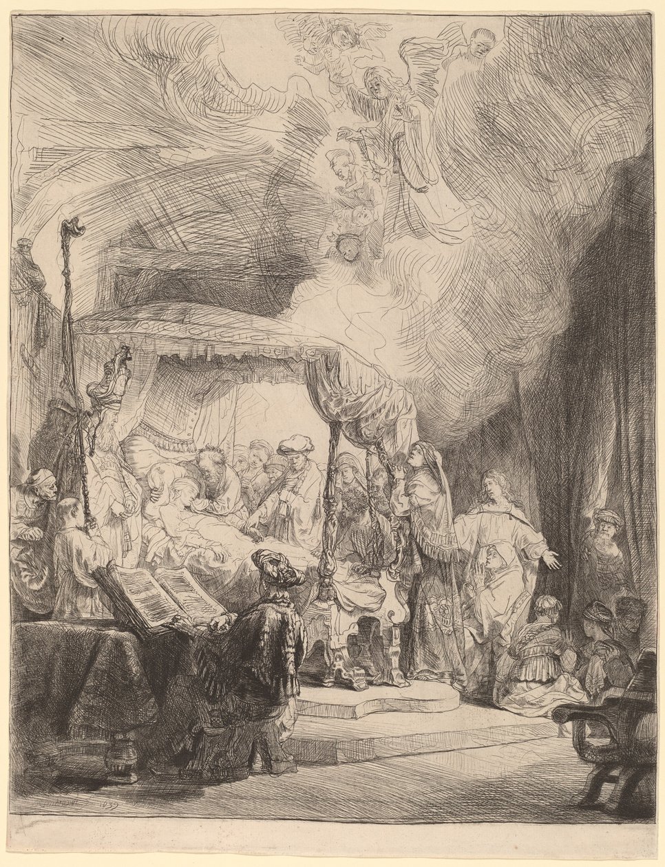 Smrt Panny od Rembrandt van Rijn