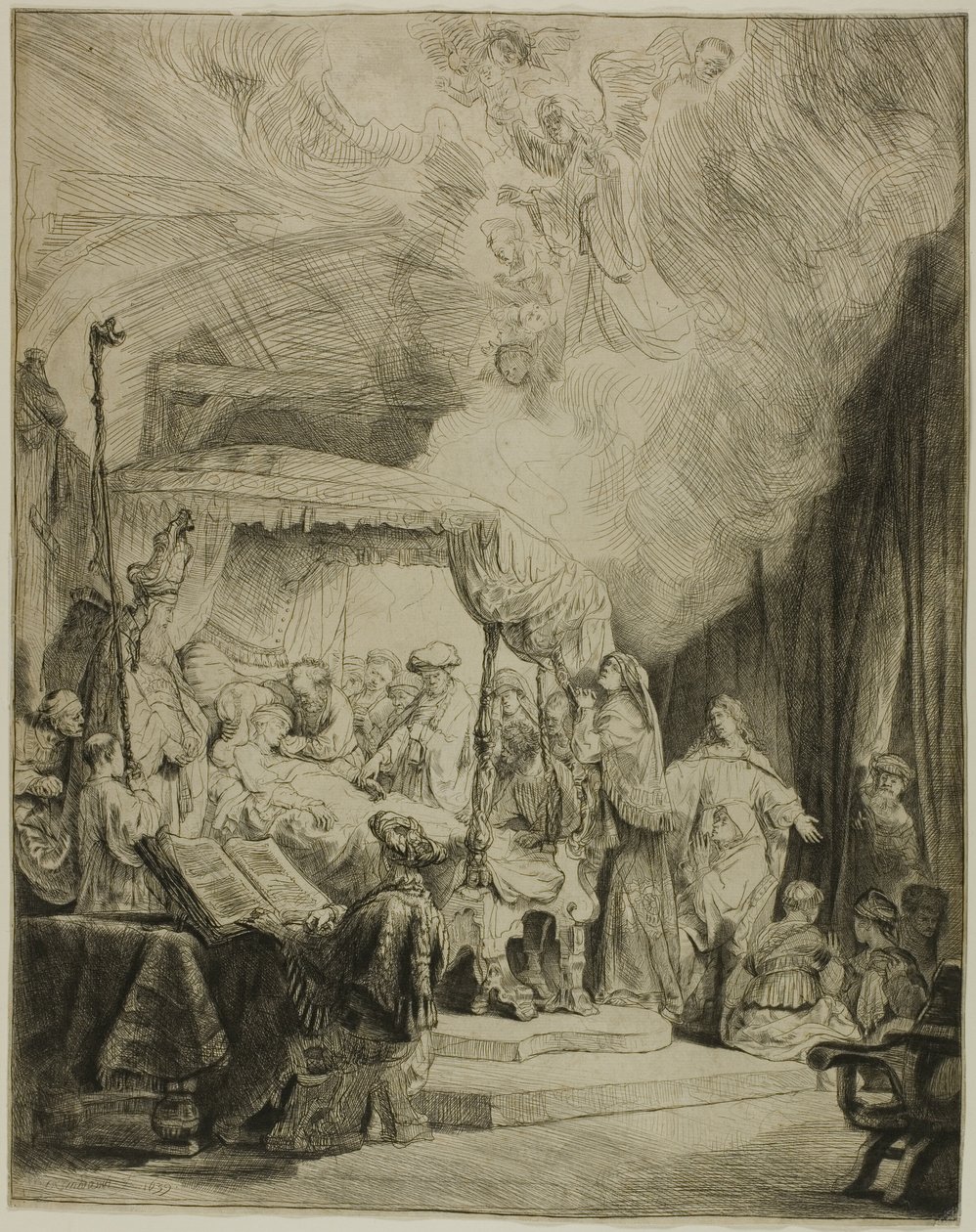 Smrt Panny od Rembrandt van Rijn