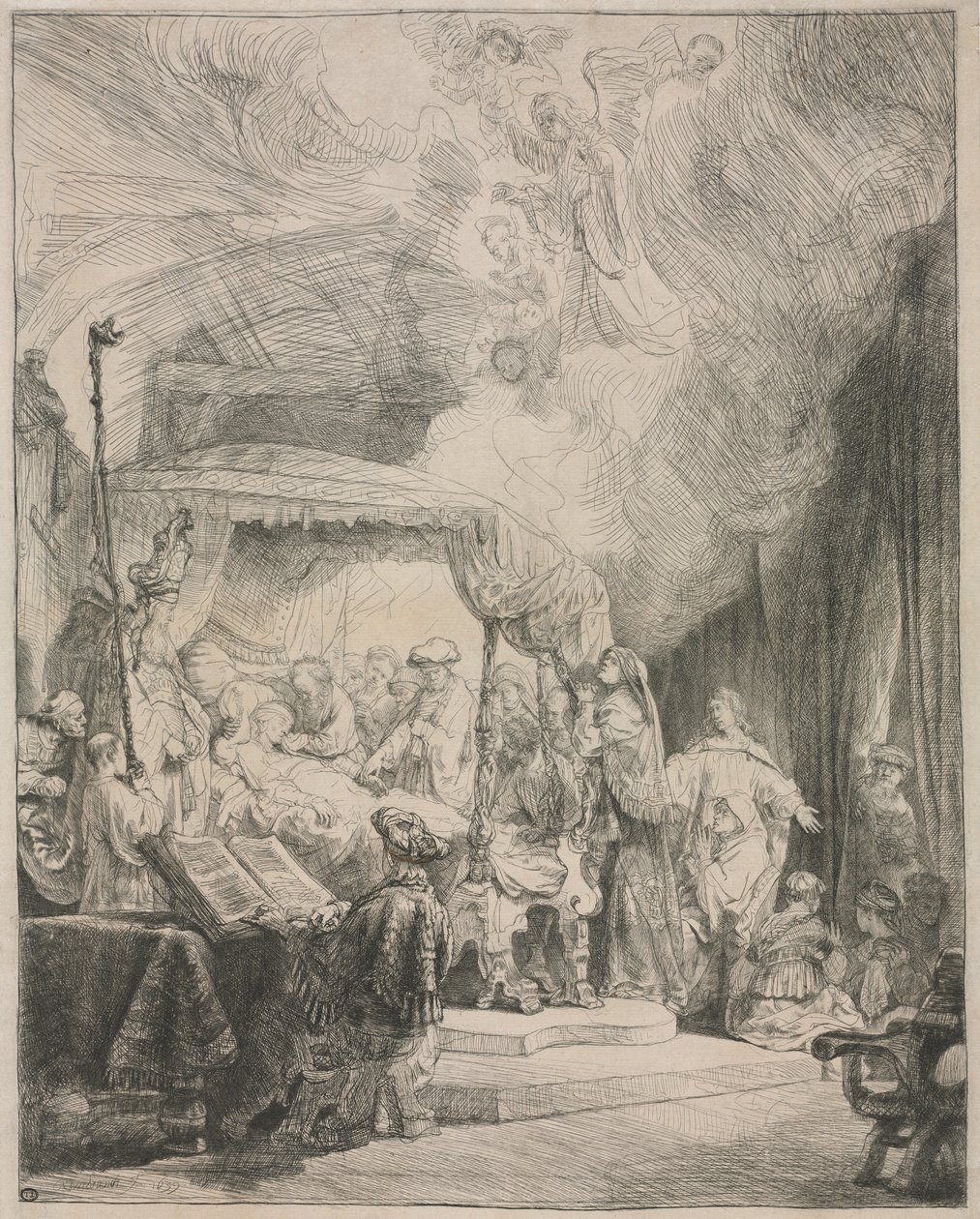 Smrt Panny od Rembrandt van Rijn