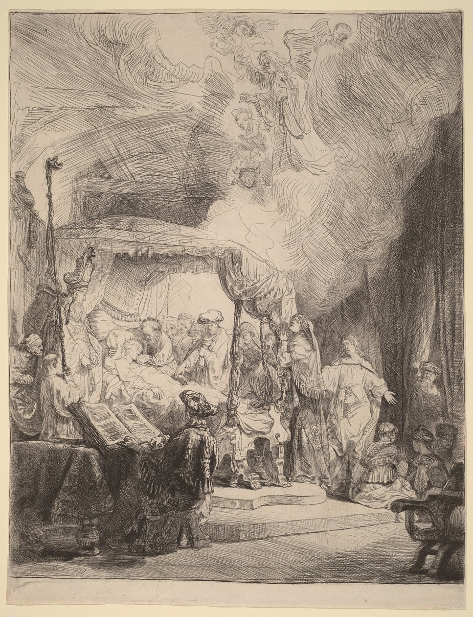 Smrt Panny Marie od Rembrandt van Rijn
