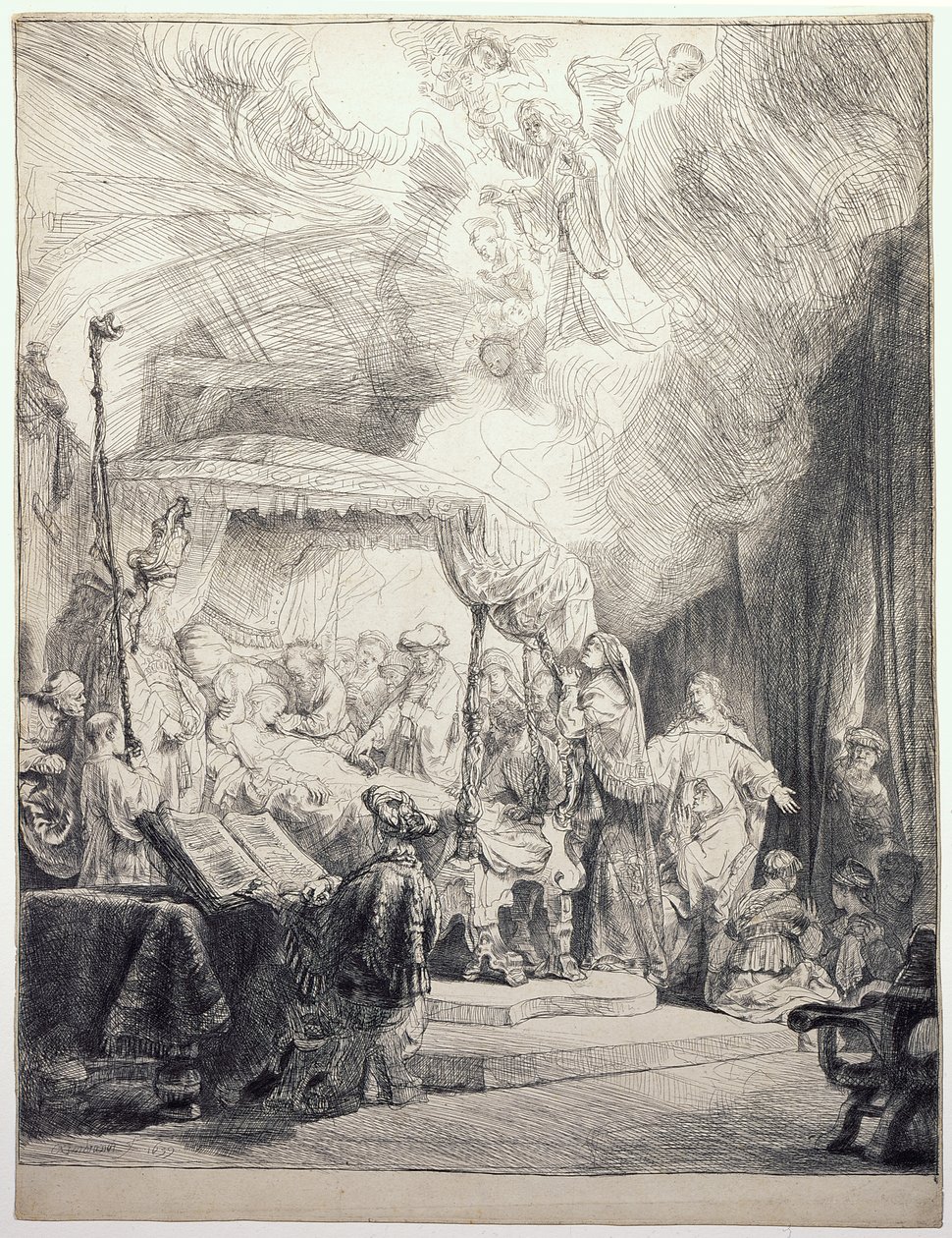 Smrt Panny Marie od Rembrandt van Rijn