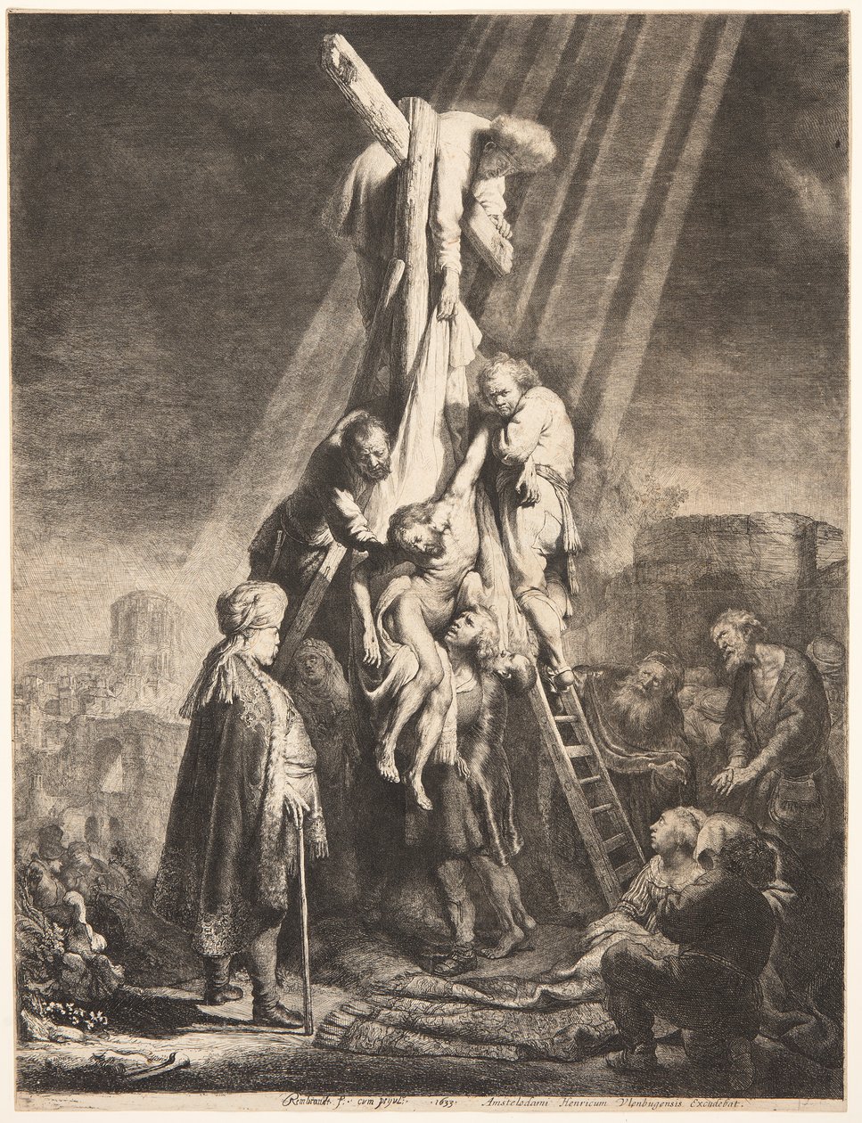 Sestup z kříže od Rembrandt van Rijn