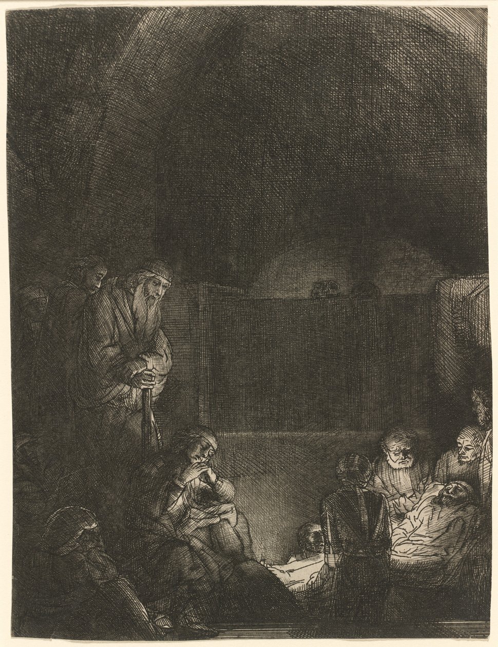 Pohřeb od Rembrandt van Rijn