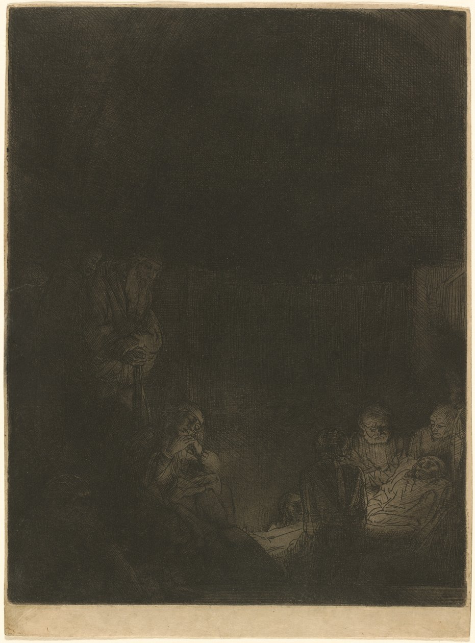 Pohřeb od Rembrandt van Rijn