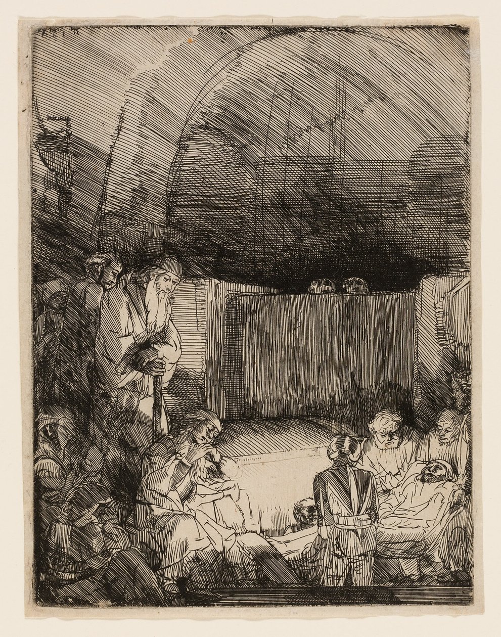 Pohřeb od Rembrandt van Rijn