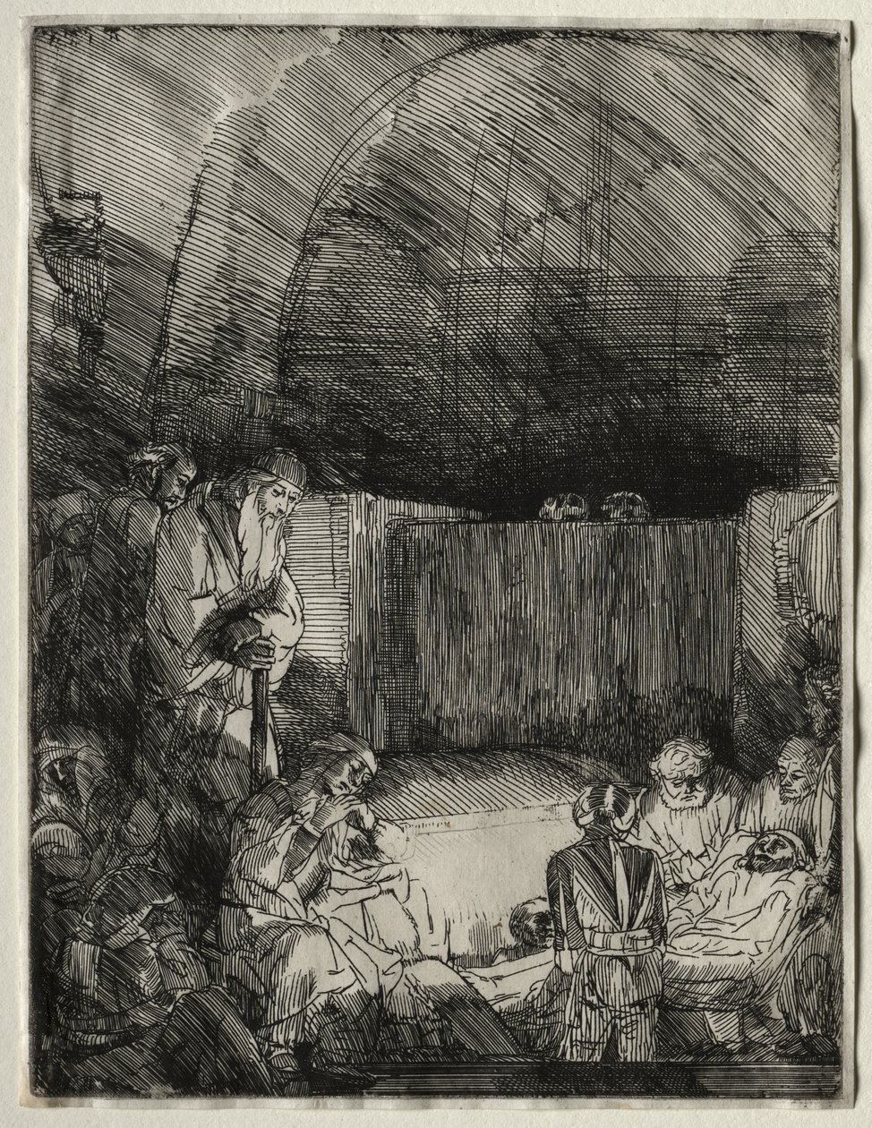 Pohřeb od Rembrandt van Rijn