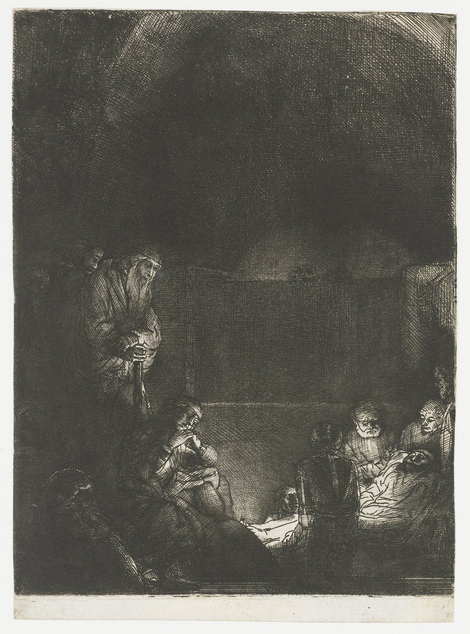Pohřeb od Rembrandt van Rijn