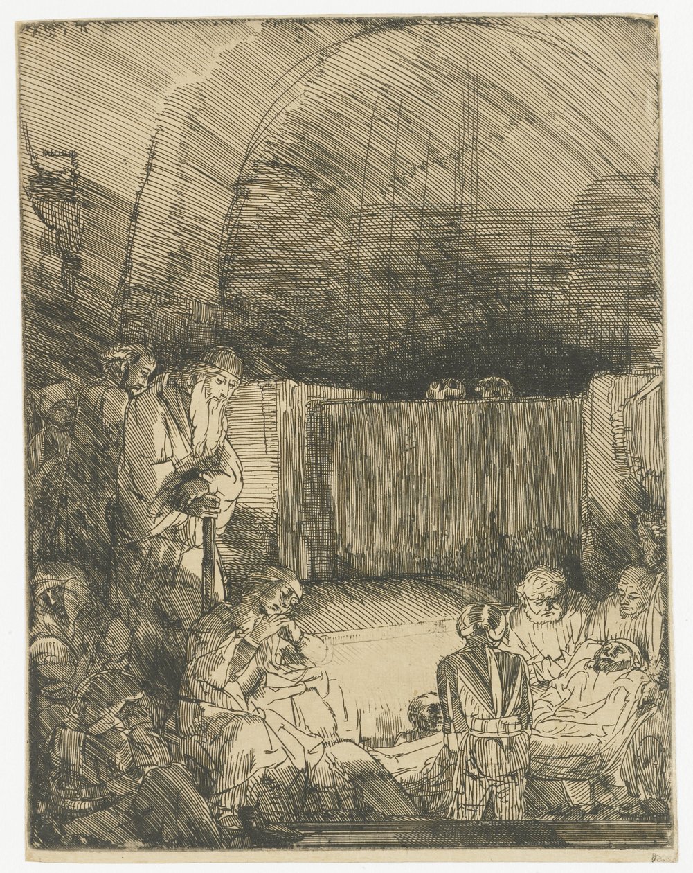 Pohřeb od Rembrandt van Rijn