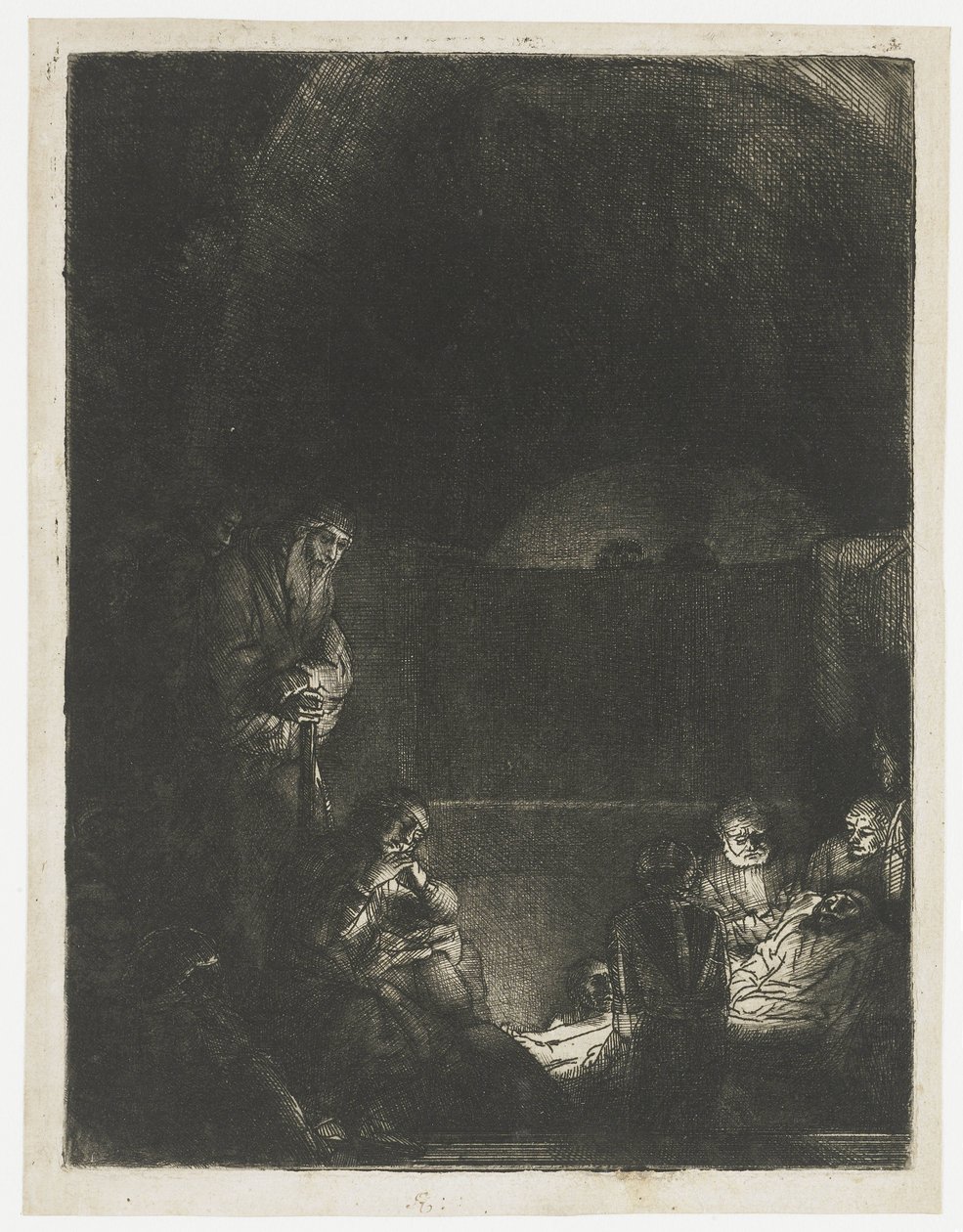 Pohřeb od Rembrandt van Rijn