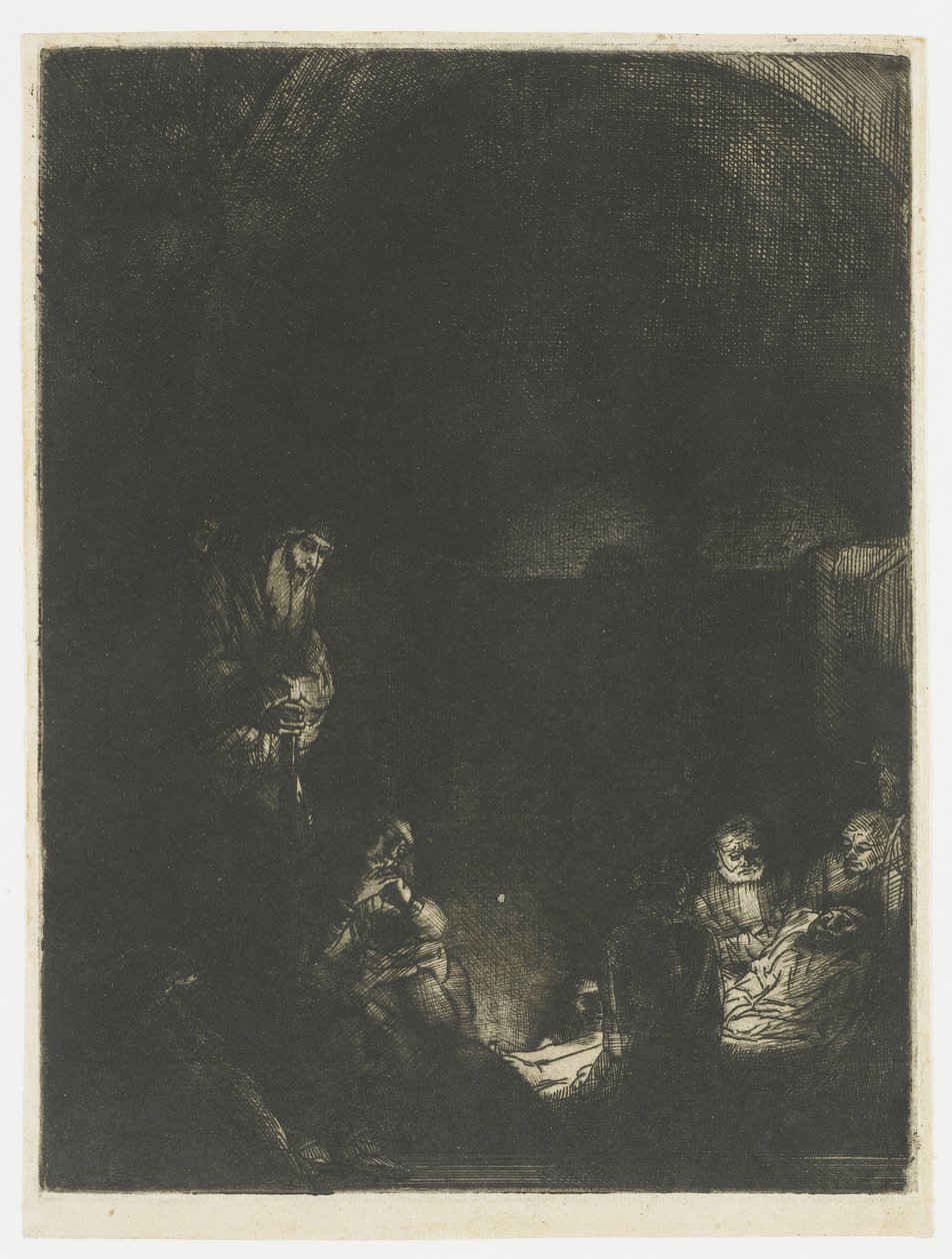 Pohřeb od Rembrandt van Rijn