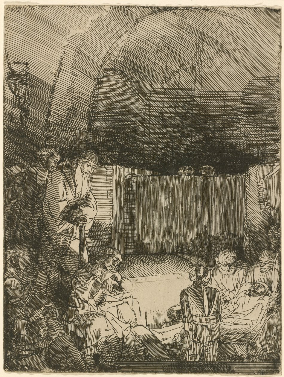 Pohřeb od Rembrandt van Rijn