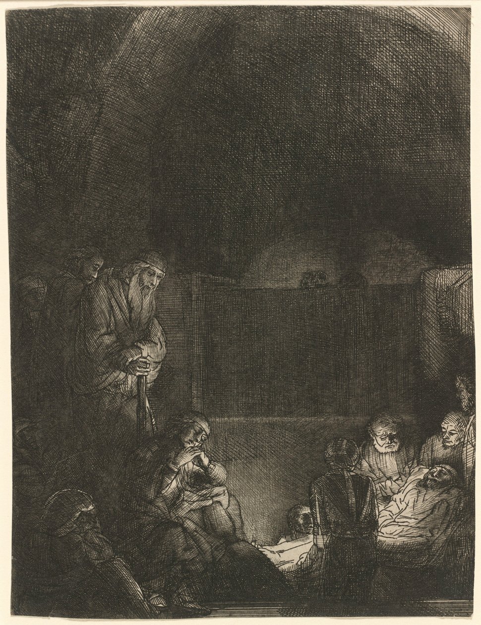 Pohřeb od Rembrandt van Rijn
